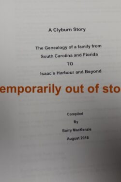 Temporarily out of stock message across the image of the book cover